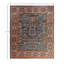Tapis unique noué à la main Serapi - bleu clair, 8 pi 3 po x 9 pi 11 po Serapi