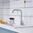 Stainless Steel Single Handle High-Arc Kitchen Faucet-71097884