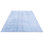 Tapis bleu perle 8 po 11 po x 11 po 11 po