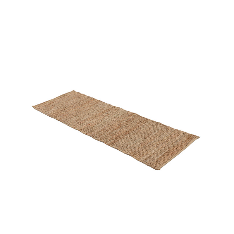 Nala Handwoven Nature Jute Beige Rug, Runner 75 x 350cm