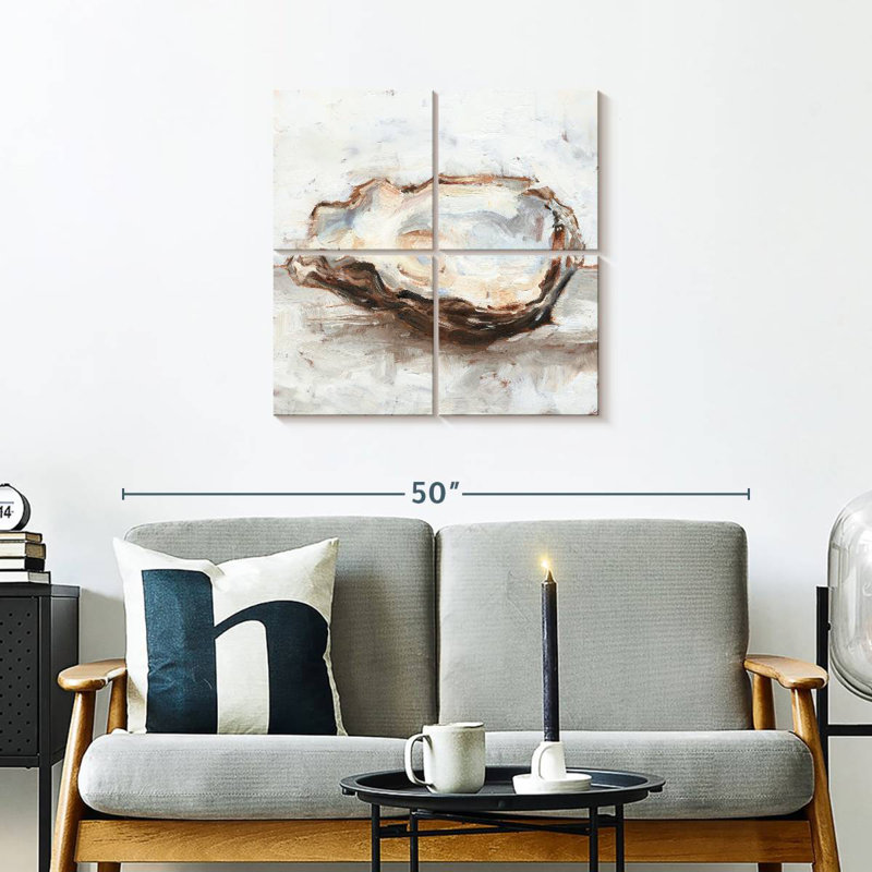 Yarlin Oyster Study II, H 26 po x l 26 po