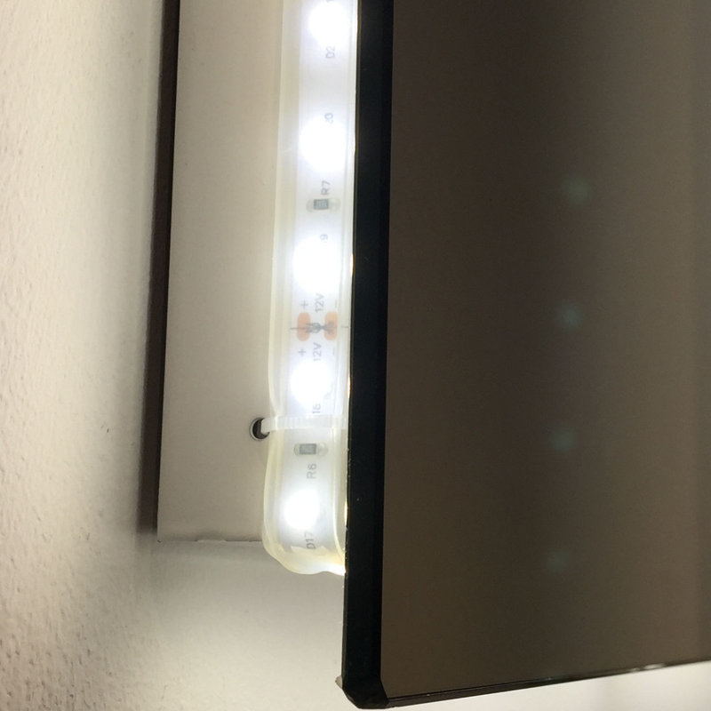 Devinn Flat Wall Mirror, 31" H x 24" W