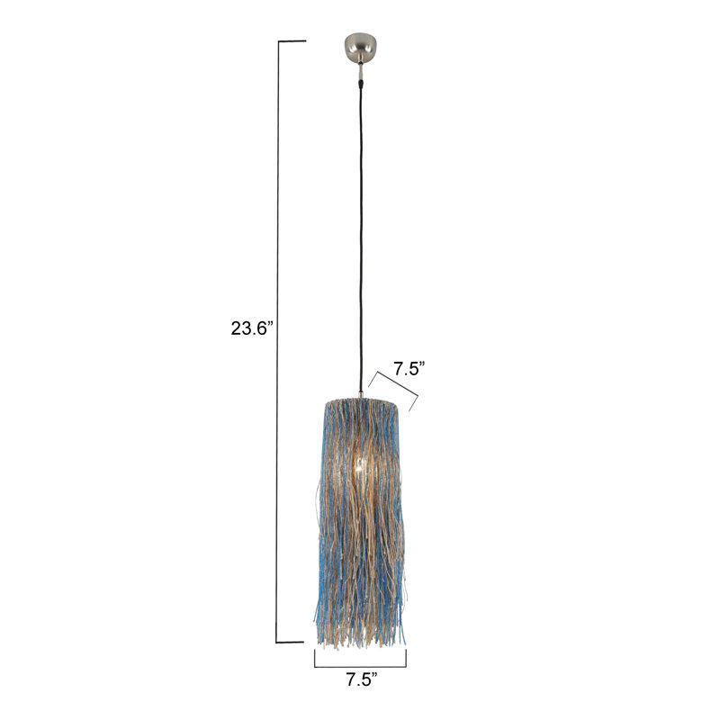 Boho 1 - Light Pendant, Blue