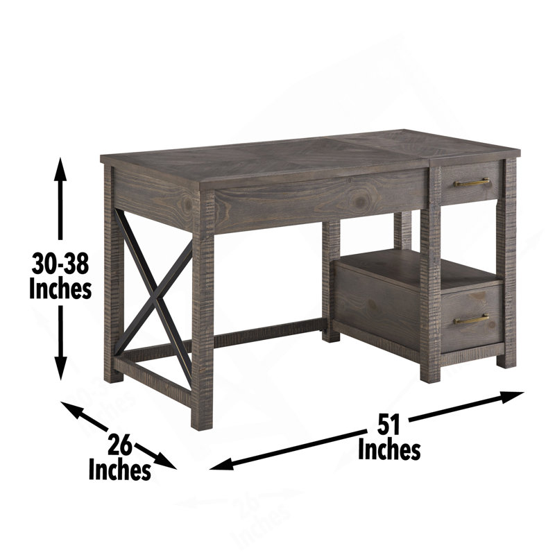 Dexter - Bureau - Gris foncé