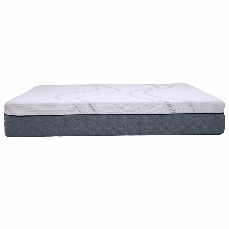 Graphène, mousse à mémoire de forme, fraîche, conforme, sensibilité moyenne 12 po, Très grand lit