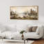 «Woodland Forest Landscape Misty Wilderness Autumnest Wildlife», reproduction d'art sur toile-111664955-96074534