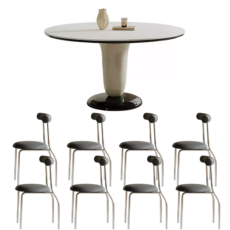 Modern fashion home round dining table sets