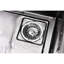Lavabo de cuisine en acier inoxydable 304 de style cascade de pluie avec évier de drainage gris