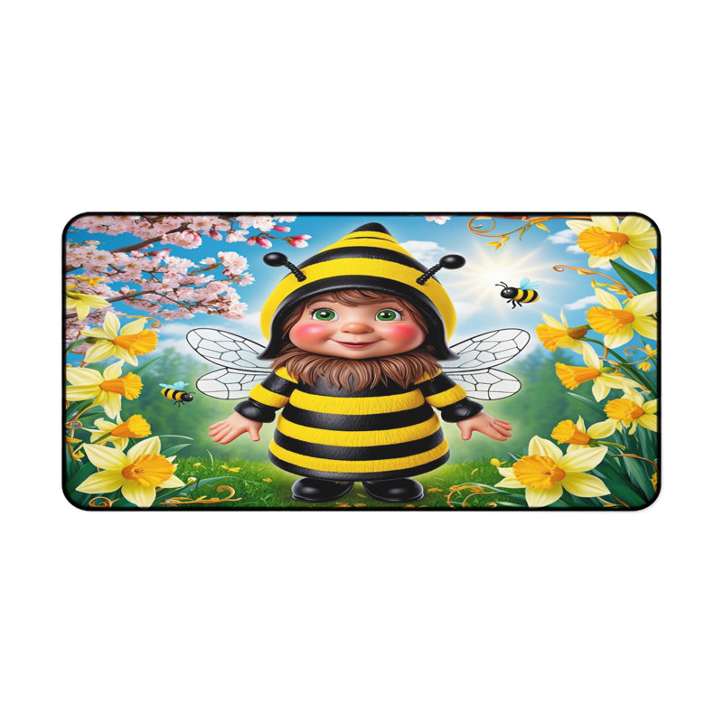 Polyester Desk Pad, 14.4x12.1