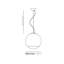 Smoke - 13.75 Inch One Light Pendant-485083296-485033961