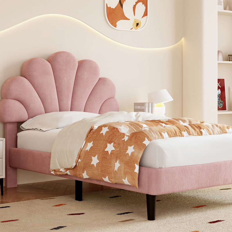 Bed, Single (3'), Pink
