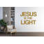 «Jesus Is The Light», panneau mural mural-125286120-125286109