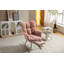 Chaise berçante en tissu Teddy-207878356