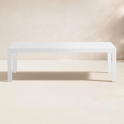 Armando Aluminum Dining Bench