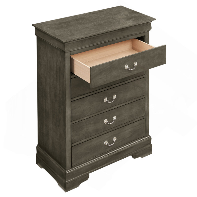 Commode Louis Phillipe G3105-CH, gris, Gris