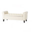 Banc de rangement à bras