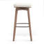 Tabouret de comptoir pivotant rembourré Oliviah-2064121767