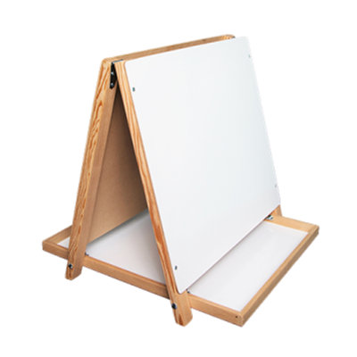 Crestline Flipside Products Folding Wood Board Easel