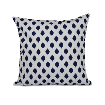 Geometric Reversible Throw Pillow