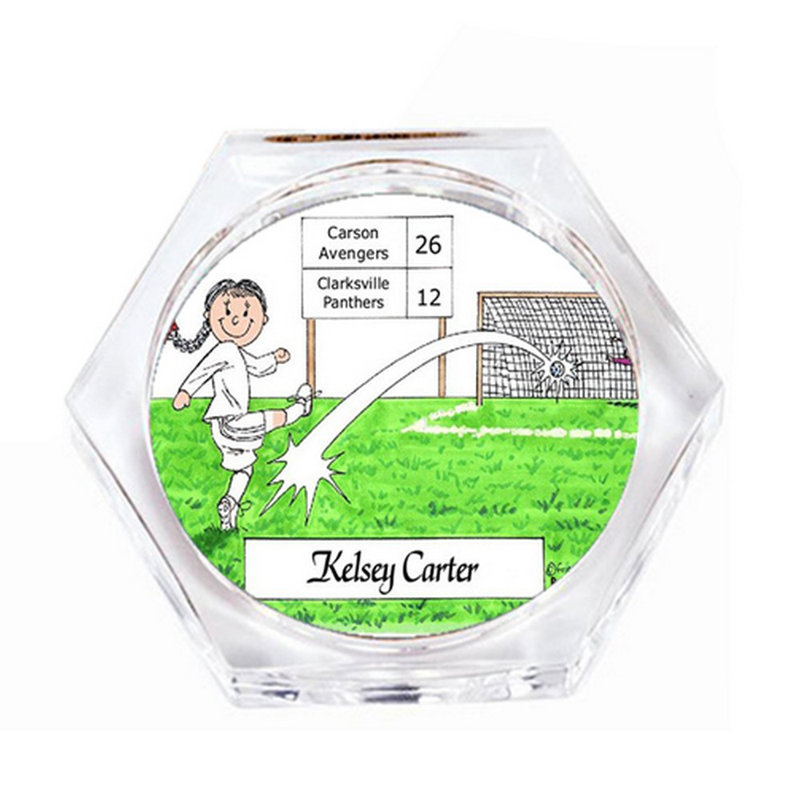 Idéal pour les sous-verres joueur de football