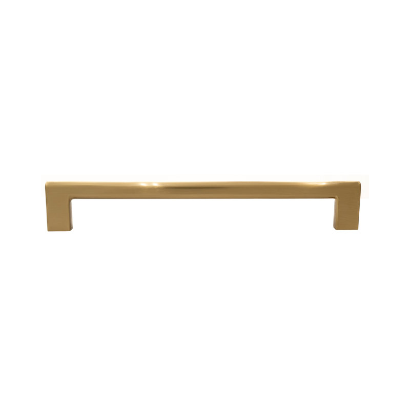 Vail 8" Satin Brass Bar Pull Multipack, Satin Brass, 8"