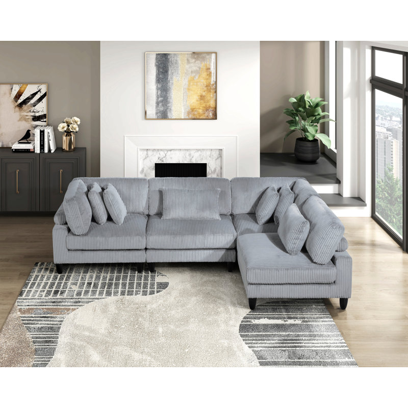 Ensemble de canapé modulaire 4 pièces Living Furniture