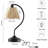 Set of 2 Vintage Small Touch Table Lamps