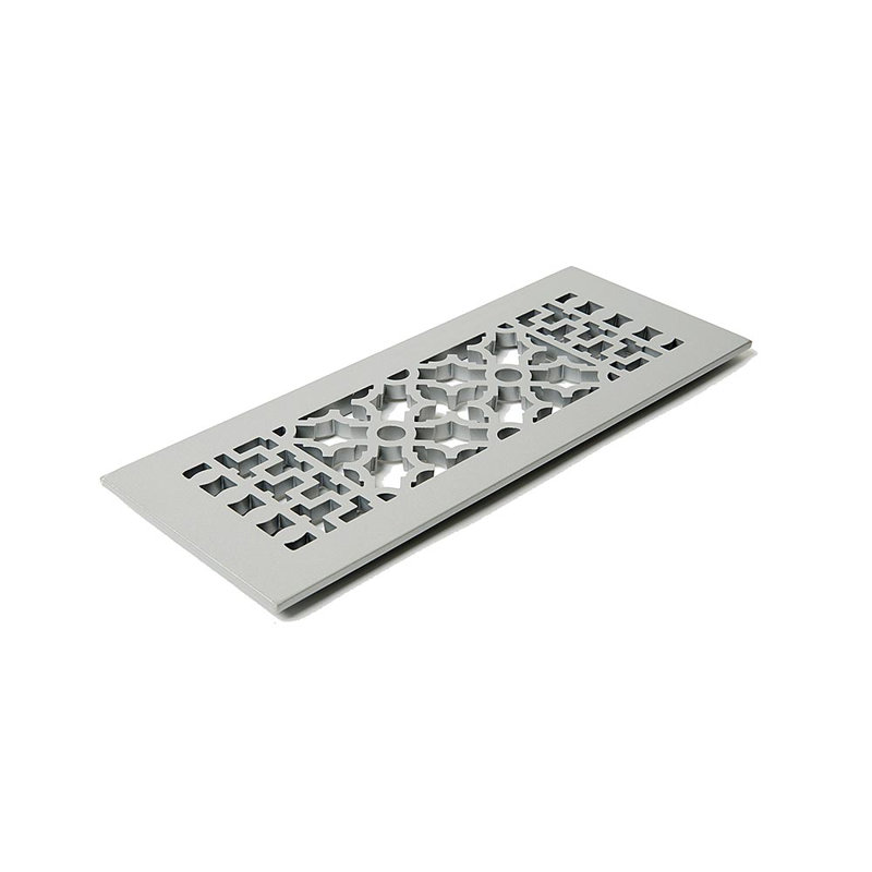 Grille en aluminium Regrol, 4 po x 12 po, Noir