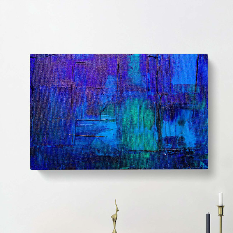 Abstract Art Painting Vol.216 by S.Johnson - Wrapped Canvas, 60cm H x 91cm W x 3cm D