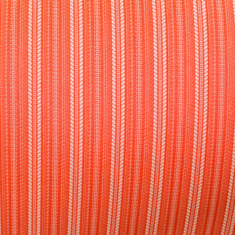 Striped Outdoor Throw Pillow, Orange, 20"H x 20"W