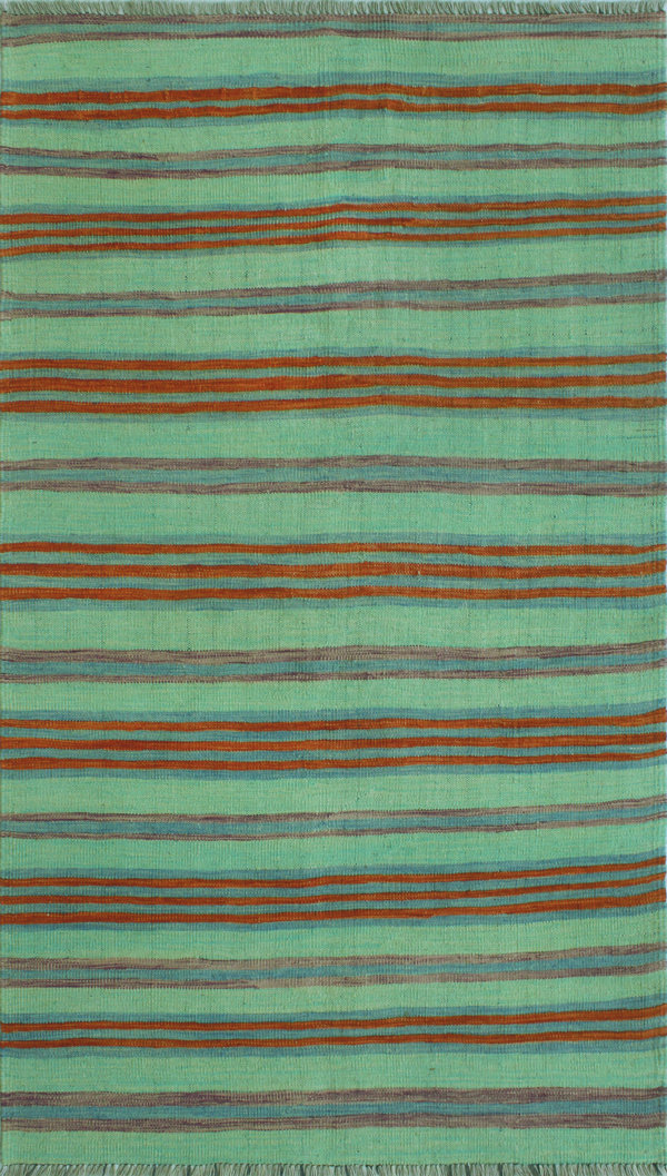 Isabelline Pietari One-of-a-Kind 3'6 X 4'8 Area Rug in Green