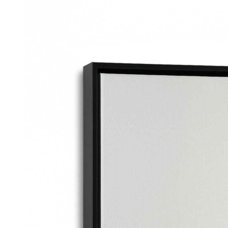 LEJR, impression sur toile, H 18 po x l 12 po, Impression encadrée sans passe-partout, Noir