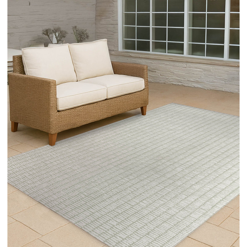 Tapis d'extérieur antidérapant Ricky Row, Rectangulaire 3 pi x 5 pi