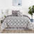 5 Piece Comforter set Reversible Down Alternative Comforter Duvet Insert-1479741642-1479741640