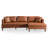 L-Shaped Sectional Sofa Right Facing