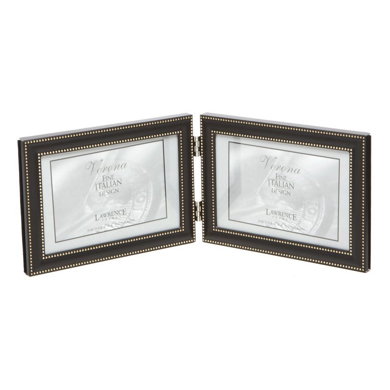 Oil Rubbed Bronze Metal Beaded Picture Frame