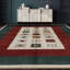 Hand-Knotted High-Quality Red Area Rug