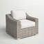 Chaise de patio entièrement assemblée avec coussin, canapé d'extérieur-1230908296-1230908279