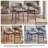 Vannie Upholstered Counter Stool with Solid Wood Frame-1561691542