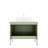 Bathroom Vanity With Rectangular Ceramic Basin, Wooden Frame Bathroom Storage Cabinet With 2 Doors-1541414414