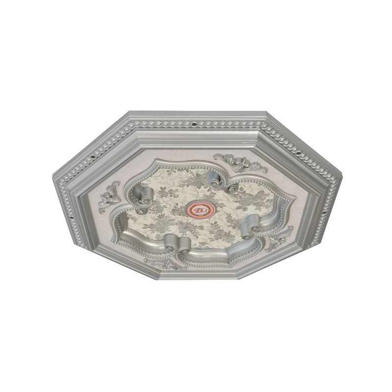 Lustre octogonal médaillon de plafond