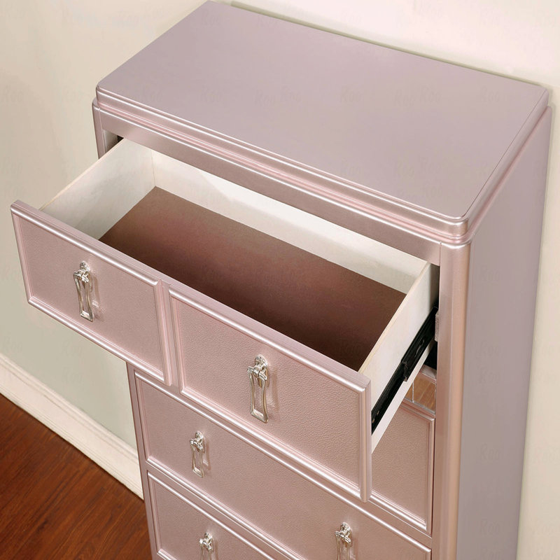 Mobilier de chambre à coucher de style contemporain avec garniture de miroir 1Pc
