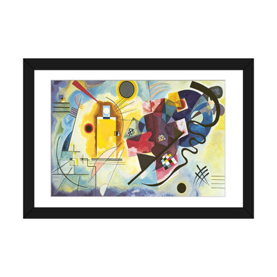 «Gelb - Rot - Blau (jaune-rouge-bleu), 1925» par Wassily Kandinsky, impression sur toile