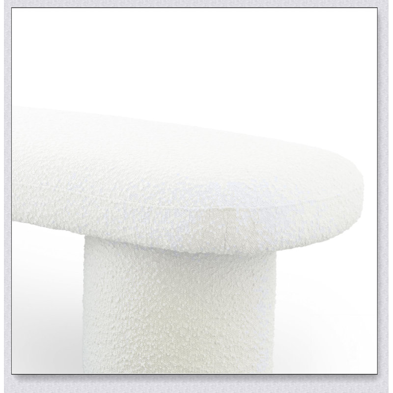 Banc Randolph Ivory Boucle