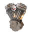 2 - Light Flush Mounted Sconce