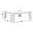 Delaine Marble Top Single Coffee Table
