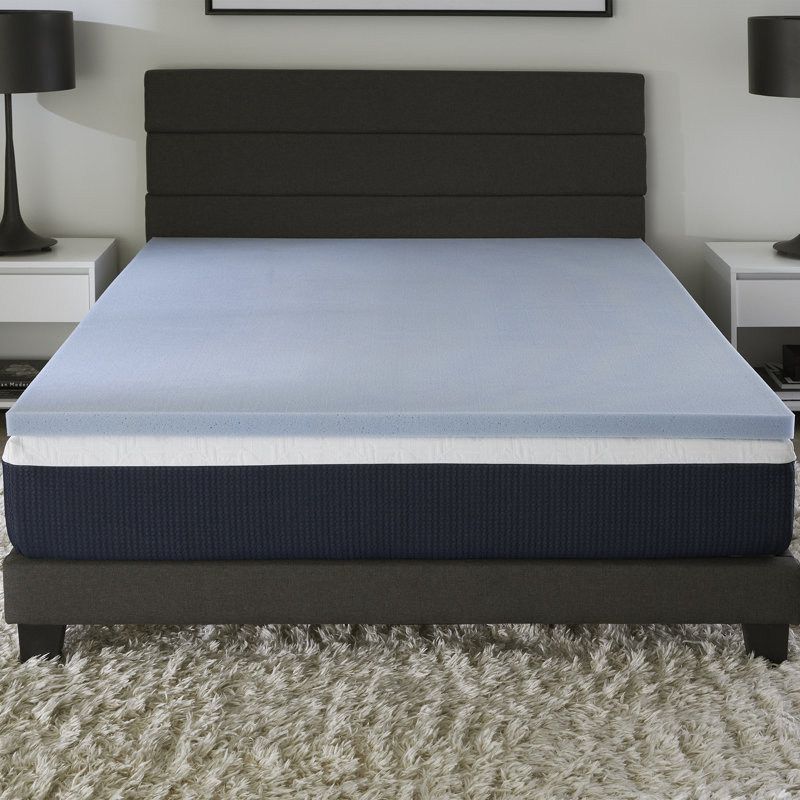 Comfort Tech 2 Mattress Topper Featuring Tranquility Foam, Twin XL