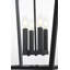 Luminaire suspendu d'extérieur Miyashiro en noir-286296487