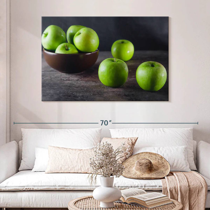 Apples, 32" H x 48" W
