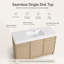 Bathroom Vanity with Resin Top-1942837329